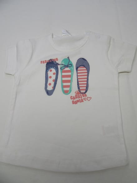 Dirkje , meisje , t-shirt korte mouw , wit fabulous   104 - 4 jaar