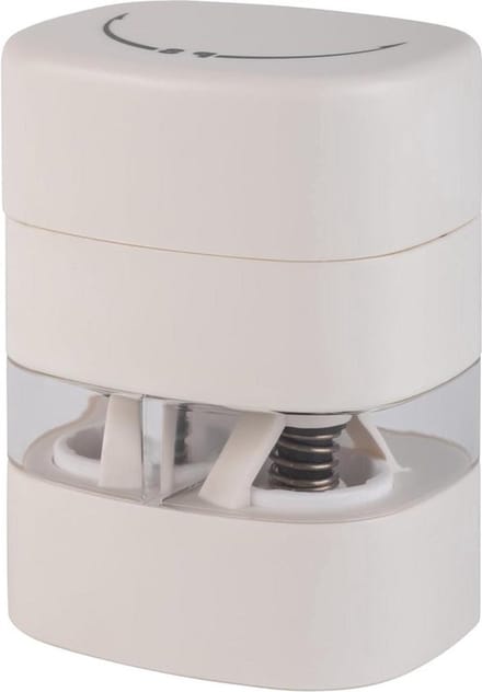 2-in-1 zout- en pepermolen met keramisch maalwerk en instelbare maalgraad - whisper white