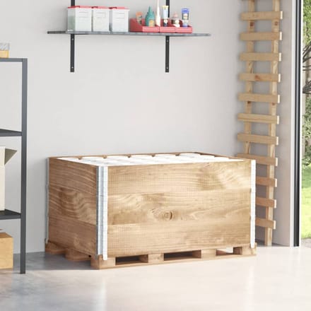vidaXL Palletopzetranden 3 st 120x80 cm massief grenenhout