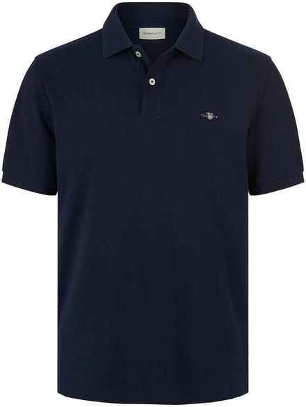Poloshirt Van GANT blauw