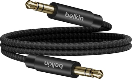 Belkin MIXIT Metallic 3.5 mm AUX-kabel - Zwart