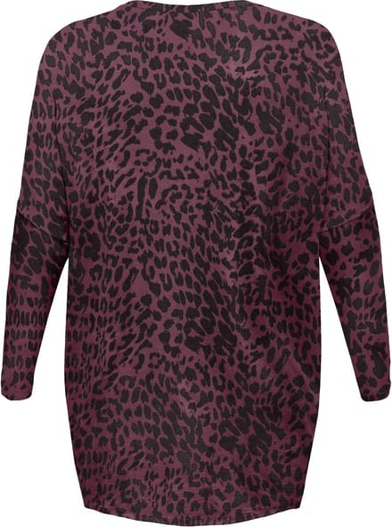 ONLY CARMAKOMA - CARCARMA AOP L/S LONG TOP JRS - Meisjes - Blouses