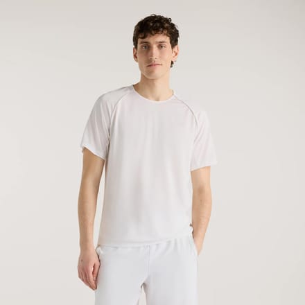 New Balance Tournament T-shirt Heren-wit, grijs