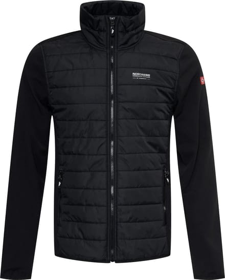 Nordberg Tarik Fleece Vest - Heren - Zwart - Maat M