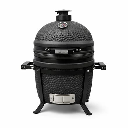 Patton Premium Compact 15" Kamado - Rooster Ø33,5 cm - Matzwart
