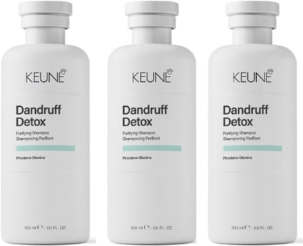 3 STUKS - Keune Care Dandruff Detox Purifying Shampoo 300 ml