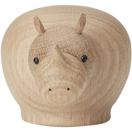 Woud Rina Rhinoceros small solid oak matt clear lacquer