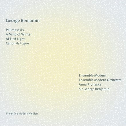 Ensemble Modern Orchestra & Sir George Benjamin - George Benjamin: Ensemble Modern (CD)