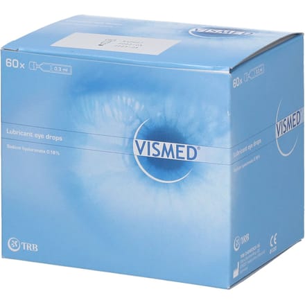 Vismed Bevochtigende Oogdruppels 60x0,3 Unidosis-pipetten