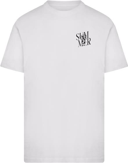 Mister Tee - Summer On My Mind Heren Tshirt - L - Wit