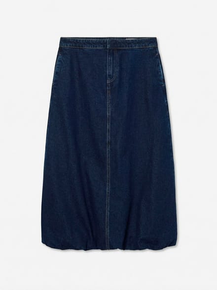 Vero Moda Denim rok VMLINDA Mid rise Lange rok