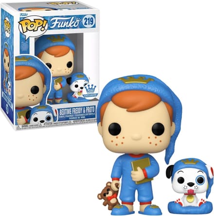 Funko Pop! Bedtime Freddy & Proto #219 Funko Exclusive