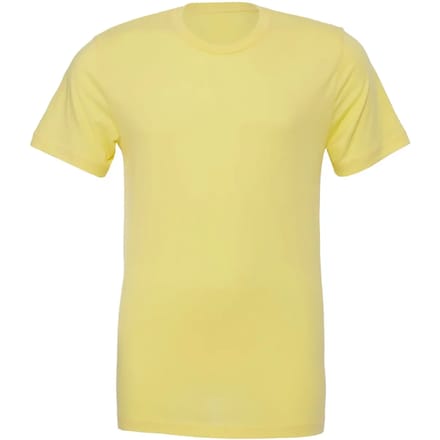 Bella+Canvas Unisex Jersey Short Sleeve Tee CV3001 - Yellow - M