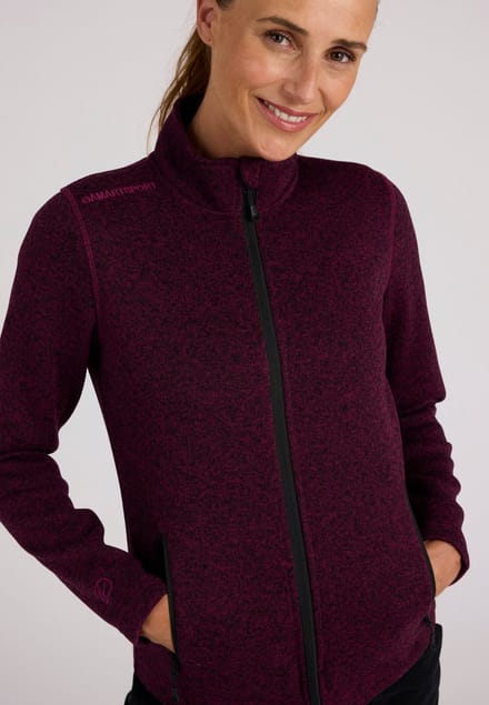 Damart - Damesfleece met opstaande kraag Thermolactyl - Dames - Violet - L