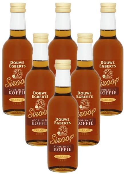 Douwe Egberts - Karamel Koffiesiroop - 6x 250ml