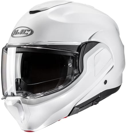 HJC F100 Solid Wit Systeemhelm - Helm