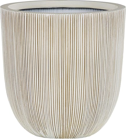 CHIOS - Bloempot binnenbak - Wit - Polyresin