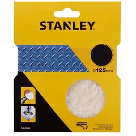 Stanley Polijstschijf Met Wol 125mm