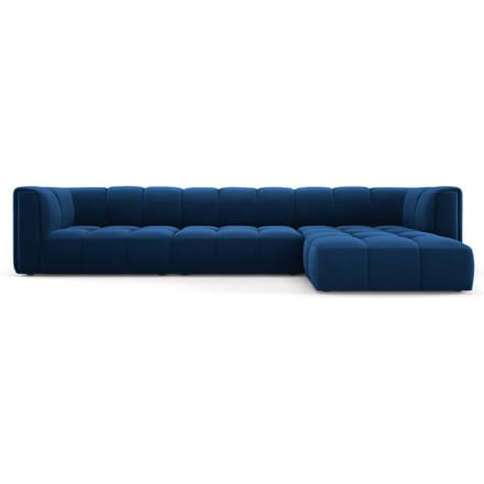 Hoekbank Francesca velvet rechts 5-zits | Milo Casa