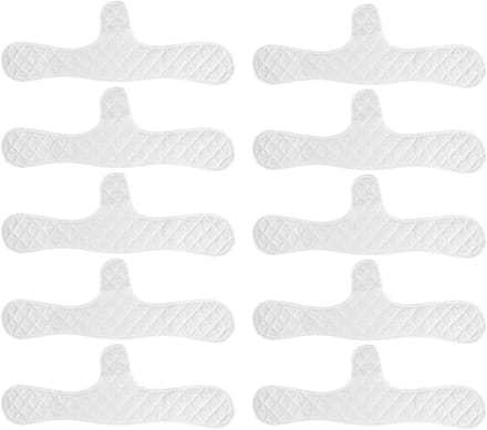 Zweetpads voor Ondergoed - Herbruikbare Pads - Comfort Verhogend - Vocht Absorberend - 10 Stuks - Wit