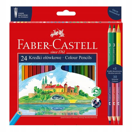 Faber-Castell Tekenpotloden Kasteel Editie - 24 Kleuren