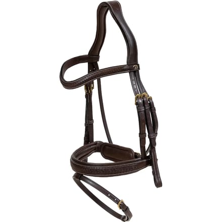 Dy'on - Gewoven Neusriem met Pull-Back - Full - Bruin - D Collection