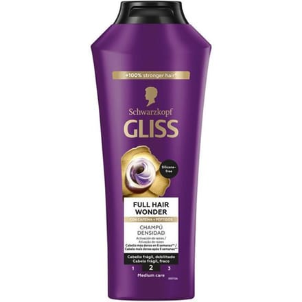 Gliss Vol Haar Wonder Shampoo Densiteit 400 ml