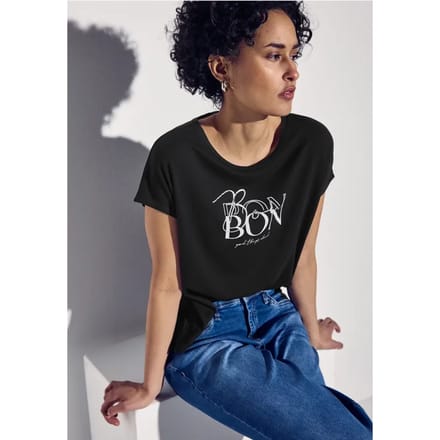 Shirt met tekst