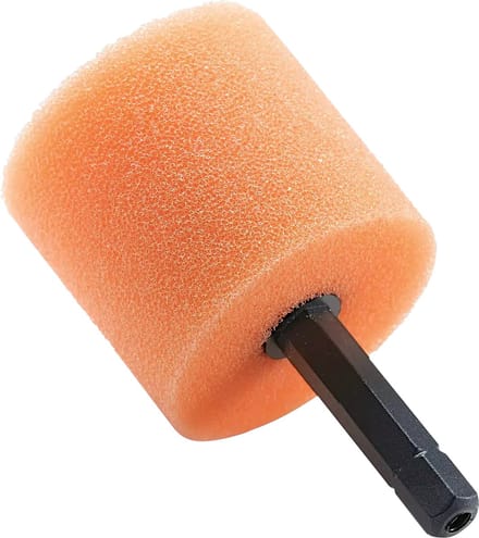 FLEX - PZ-0 35 HEX - Polishing Sponge Round for FLEX PXE80 - Orange - Soft