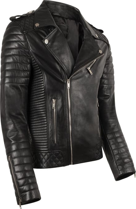 Perfecto Leren Heren Jas - Maat 4XL