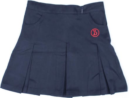 Sint-Ludgardis schooluniform - Rok  meisje - Donkerblauw - Maat 16 jaar