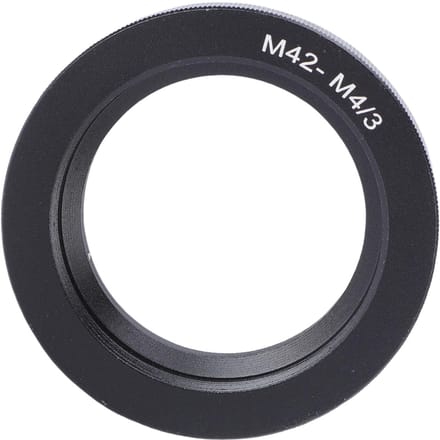 M42 naar M4 3 Lens Mount Adapter Aluminiumlegering Dunne M42 Lens naar M4 3 Camera Lens Adapter voor Mirrorless Camera gray