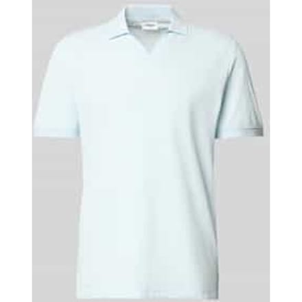 regular fit poloshirt van katoenmix
