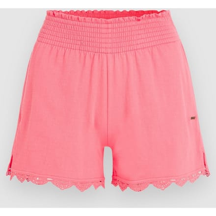 O'Neill Essentials Ava Smocked Korte Broek roze