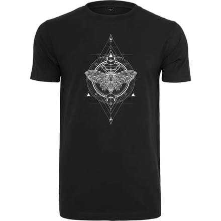 Mister Tee - Moth Dames Tshirt - XS - Zwart