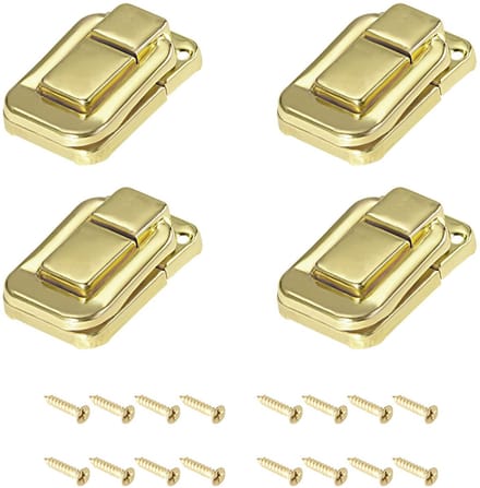 Dailygoods - Kantelhendel Sluiting 38mm voor Kasten en Dozen - Set van 4 Stuks