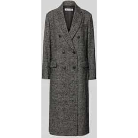 relaxed fit lange jas met wol