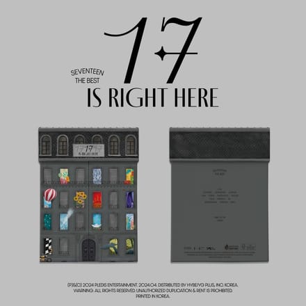Seventeen - Seventeen Best Album '17 Is Right Here' (2 CD) (Here Version)