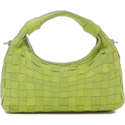 Núnoo Mini Dandy Braided Suede Lime Größe: OS | Handtaschen Outlet | Unisex | Grün