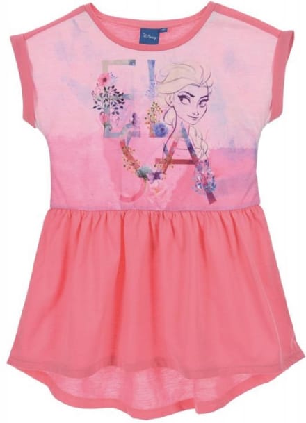 Disney Frozen jurk  - Elsa - roze - maat 122/128 (8 jaar)