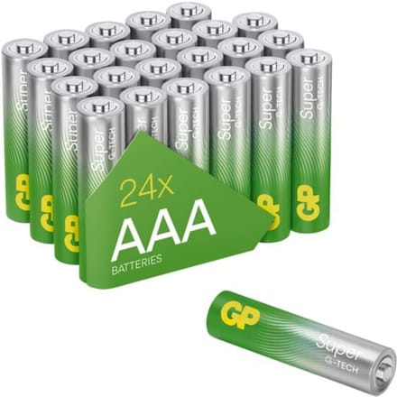 GP Super AAA batterij (potlood) Alkaline 1.5 V 24 stuk(s)