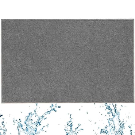 Auto Poetsdoeken - Droogdoeken Microvezel - Auto Drogen - Sterk Absorberend - 30 x 50 cm - Grijs