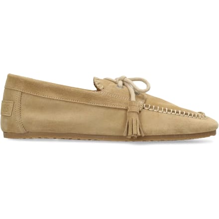 Shabbies Ciska Mocca Mocassins Dames - Instappers - Camel - Maat 41