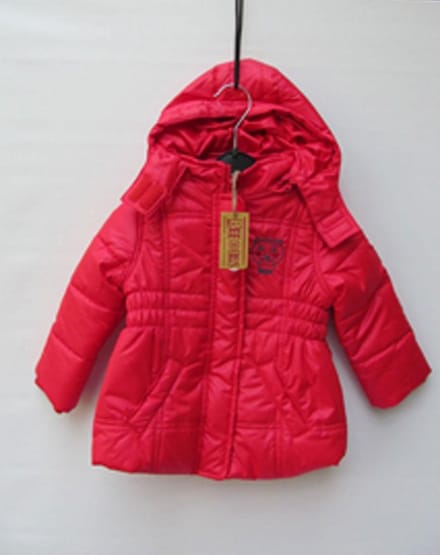 Zero2Three jas Janneke rood maat 80