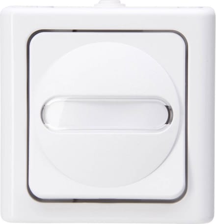 Kopp 560802003 BlueElectric Compleet Knop spatwaterdicht Arctisch-wit 1 stuks 1 stuk(s)