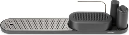 Brabantia SinkStyle Gootsteen Organizer en Zeepdispenser Set - Large - Mineral Infinite Grey