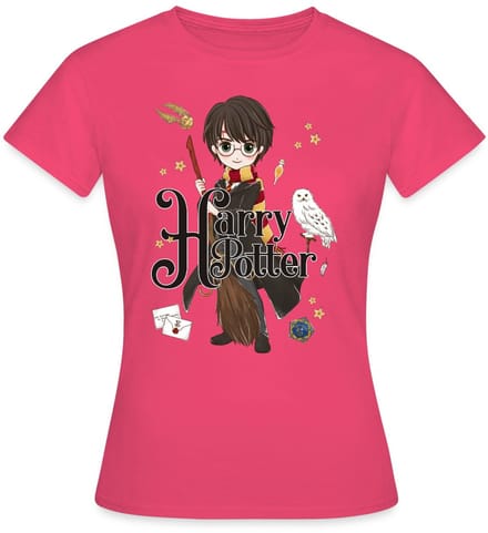 Harry Potter Onderdelen T-Shirt Dames