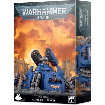 Figurine Games Workshop Warhammer 40k - Space Marine Bunker Hammerfall
