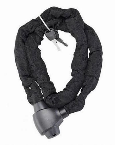 Motorslot, met sleutel en ketting, LOOPS, 10 mm, 150 cm, THIRARD