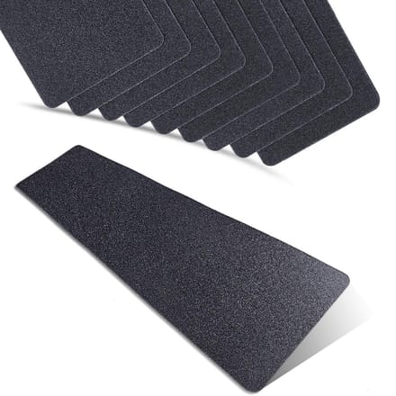 Antislipstrips trapmatten 15 cm x 60 cm zelfklevend - 10 stuks - traptreden veiligheid